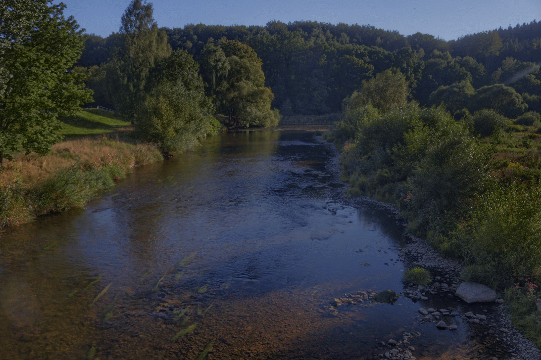 Fl�ha M�ndung in die Zschopau